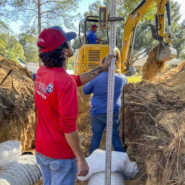 drain field installation & service, temple terrace fl