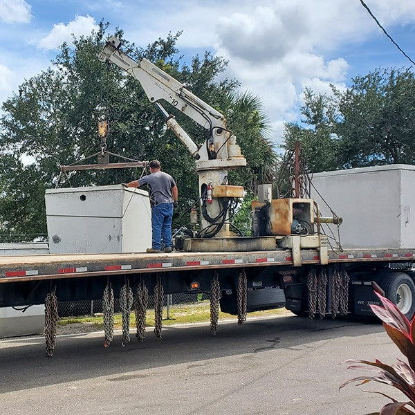 commercial septic tank installation in Brandon FL