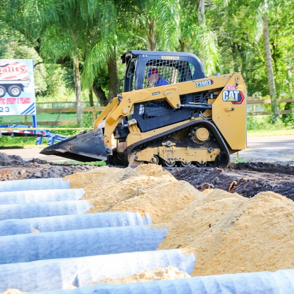 drain field install in Land O Lakes FL