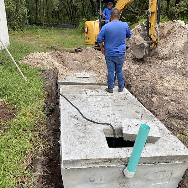 septic tank installation, lutz fl