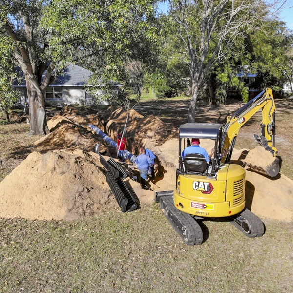 drain field install in Riverview FL