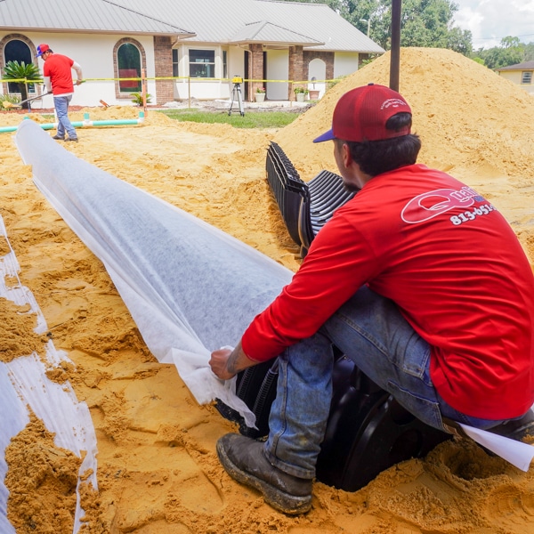 drain field replacement, plant city fl