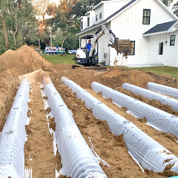 drain field replacement in Polk City FL