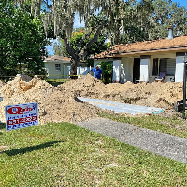 drain field repair in Lutz FL