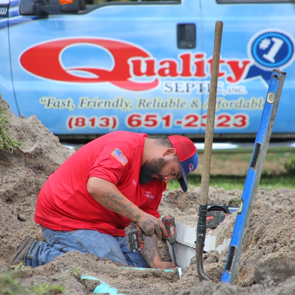 drain field install in Tampa FL