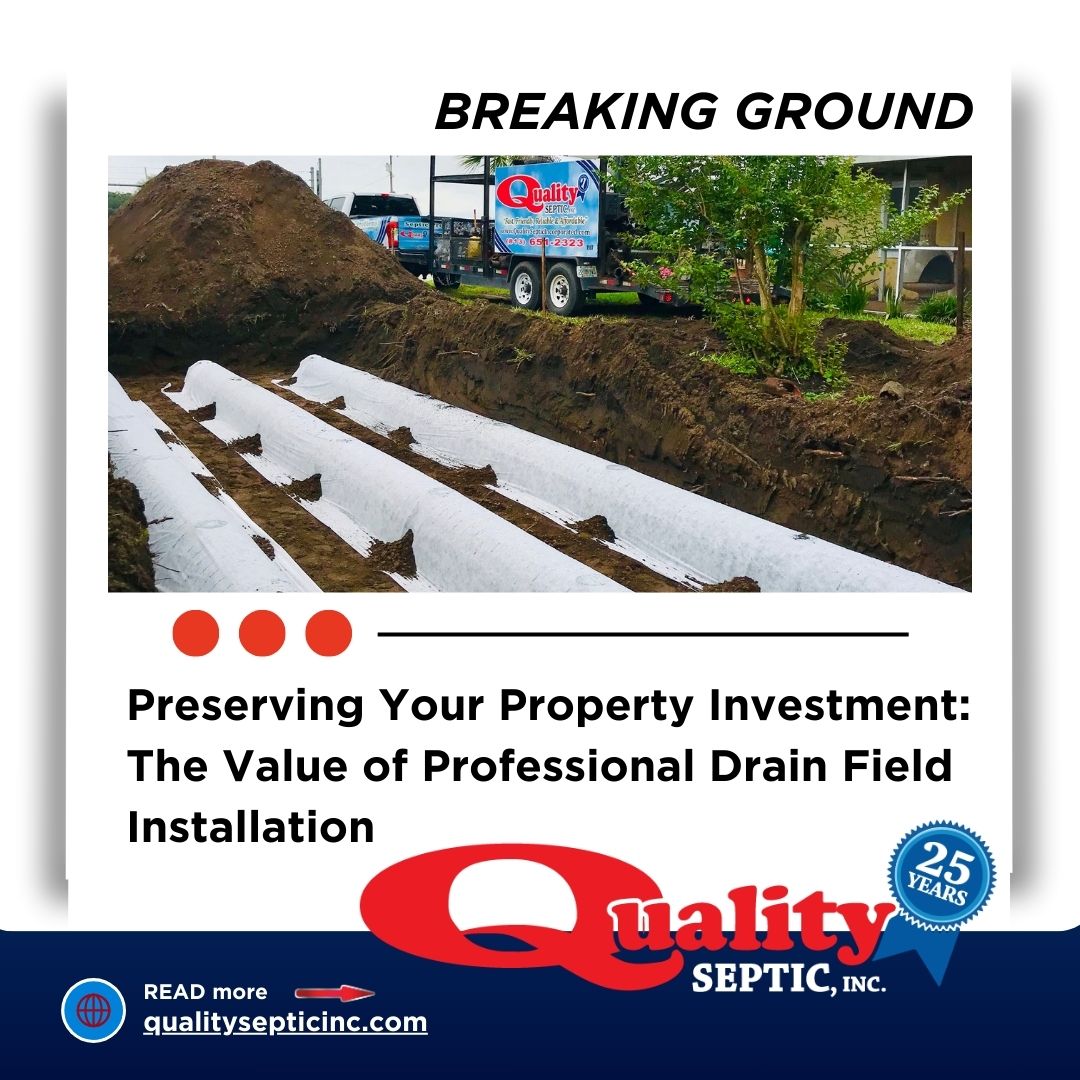 Professional Drain Field Installation